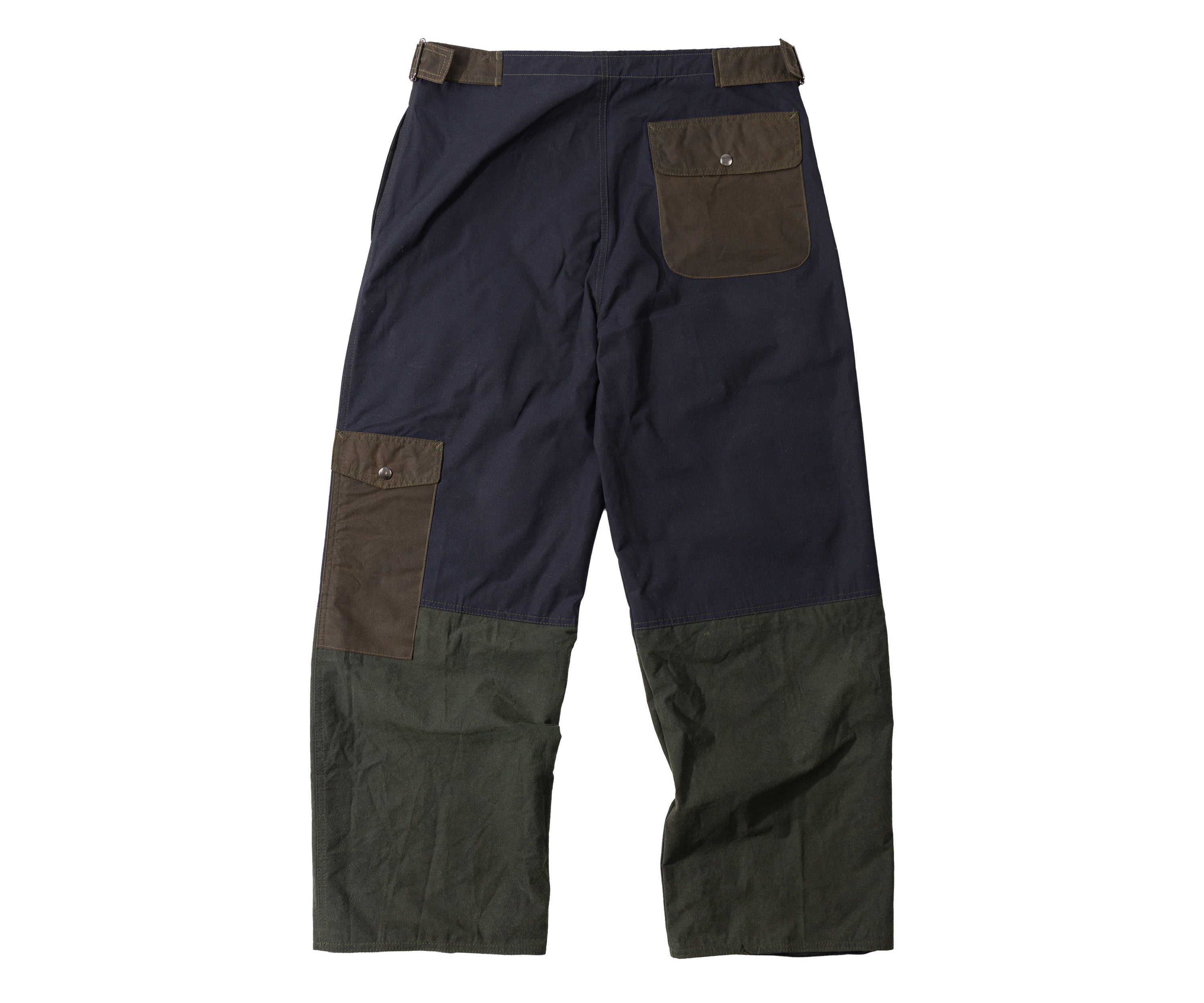 REWORK® WAX OVERPANTS - N° 005 Pants BLUE - BRUT Clothing US