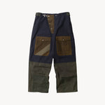 REWORK® WAX OVERPANTS - N° 007 Pants BLUE - BRUT Clothing US