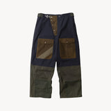 REWORK® WAX OVERPANTS - N° 007 Pants BLUE - BRUT Clothing US