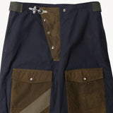 REWORK® WAX OVERPANTS - N° 007 Pants BLUE - BRUT Clothing US