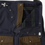 REWORK® WAX OVERPANTS - N° 007 Pants BLUE - BRUT Clothing US