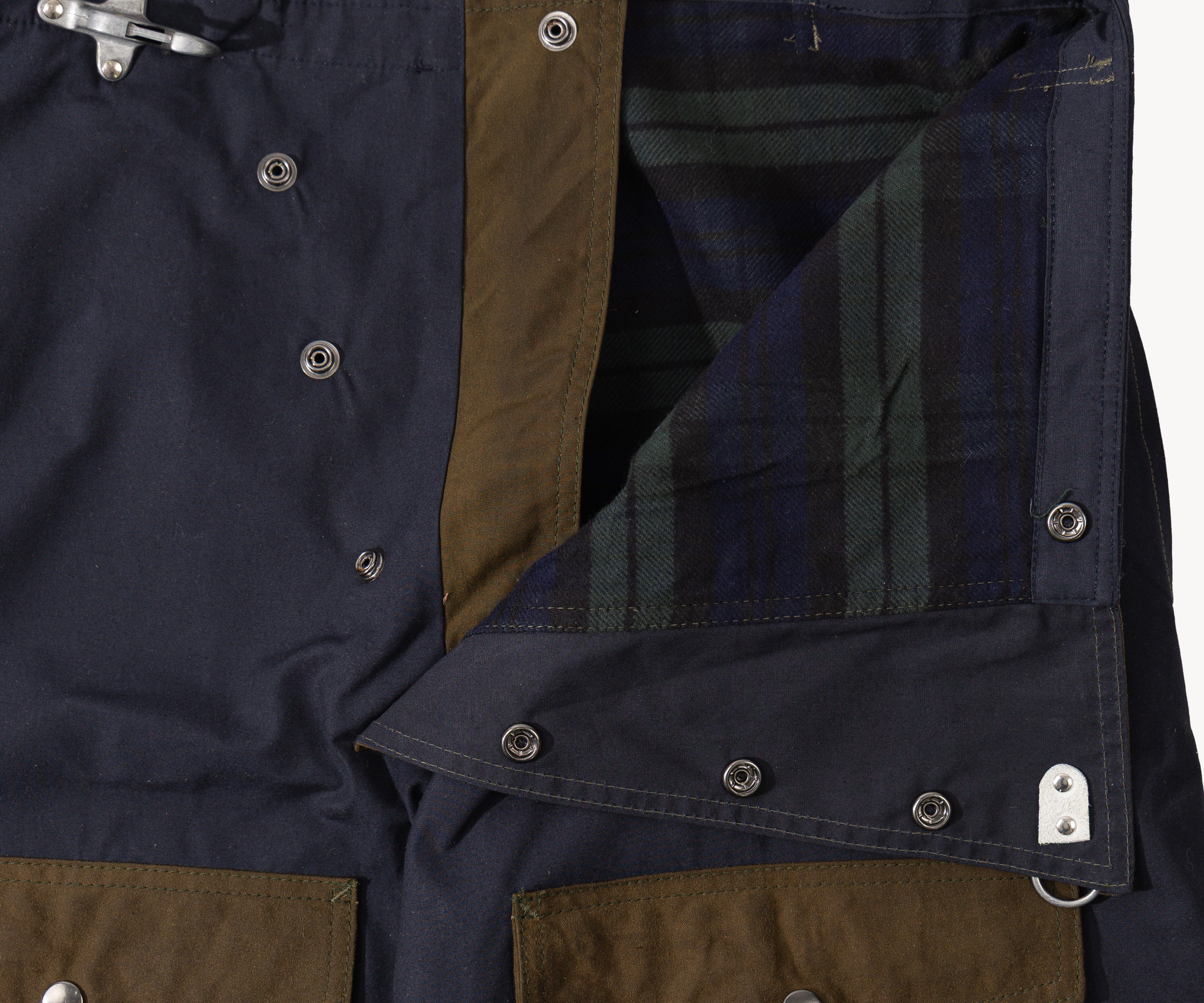 REWORK® WAX OVERPANTS - N° 007 Pants BLUE - BRUT Clothing US