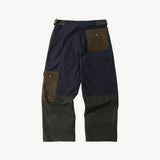 REWORK® WAX OVERPANTS - N° 007 Pants BLUE - BRUT Clothing US