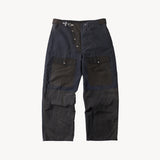 REWORK® WAX OVERPANTS - N° 010 Pants BLUE - BRUT Clothing US