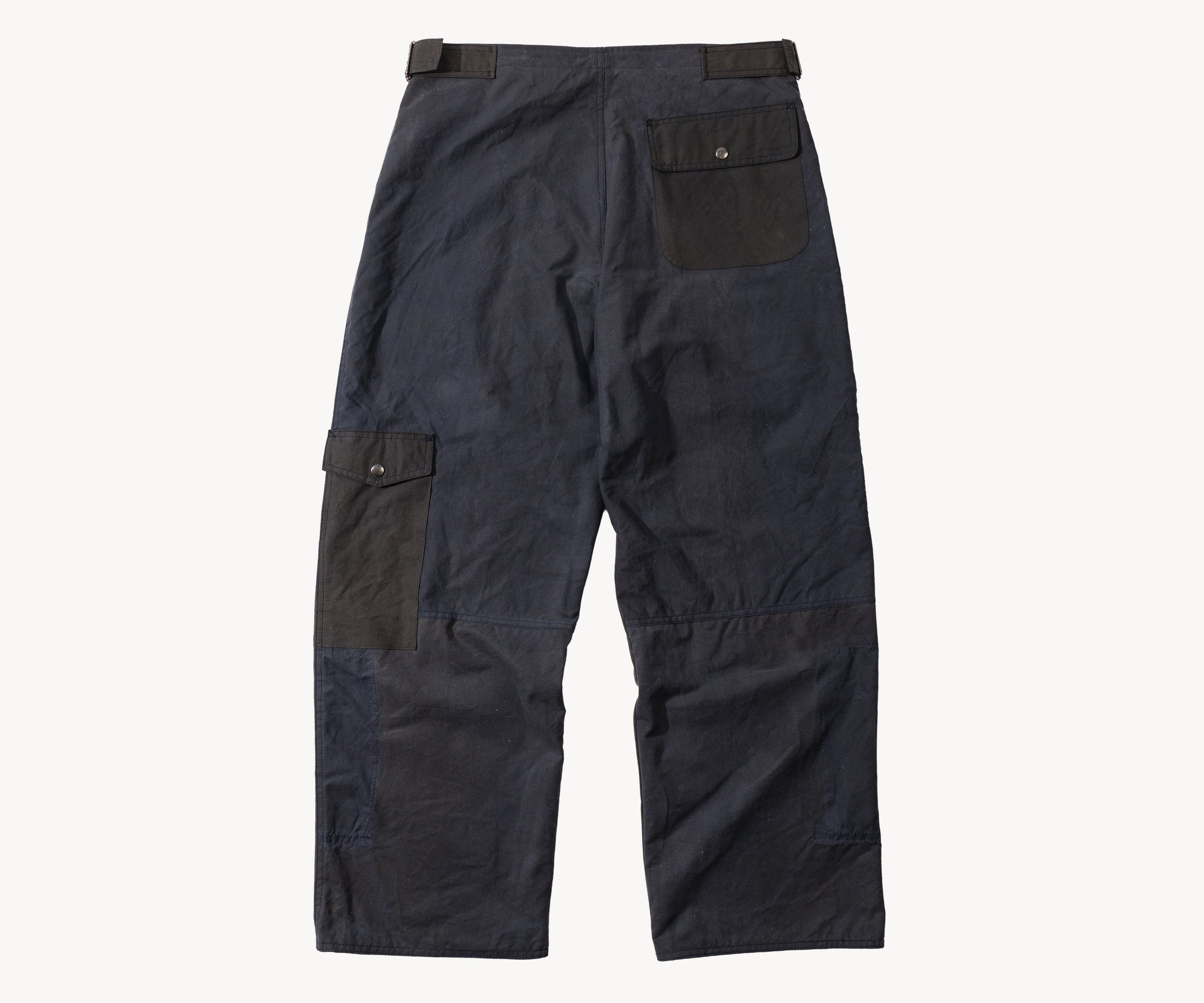 REWORK® WAX OVERPANTS - N° 010 Pants BLUE - BRUT Clothing US