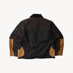 REWORK® STORMFISHER WAX JACKET - N° 002 Coats & Jackets SMALL / BROWN - BRUT Clothing US