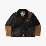 REWORK® STORMFISHER WAX JACKET - N° 003 Coats & Jackets SMALL / BROWN - BRUT Clothing US