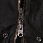 REWORK® STORMFISHER WAX JACKET - N° 003 Coats & Jackets SMALL / BROWN - BRUT Clothing US