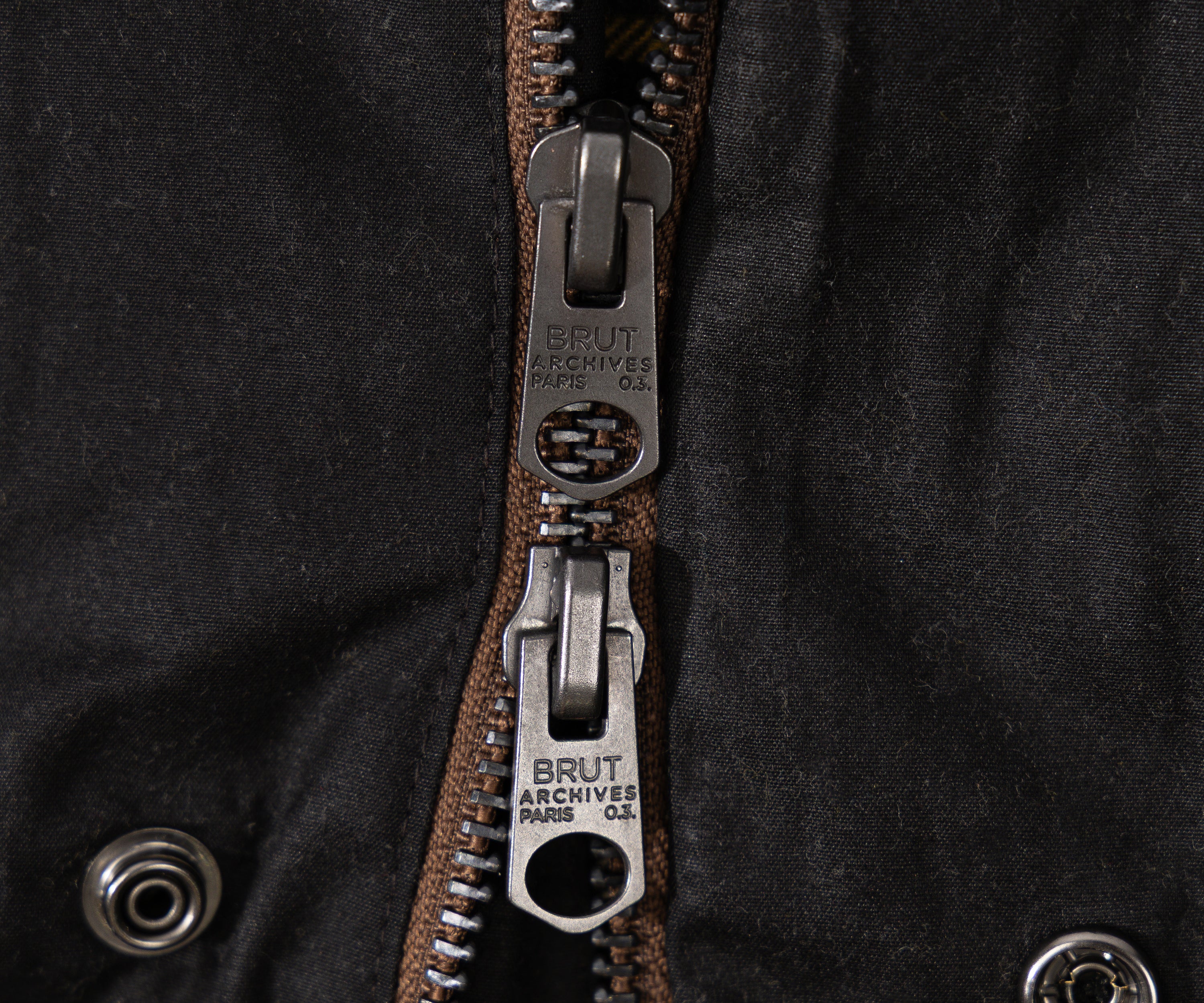 REWORK® STORMFISHER WAX JACKET - N° 003 Coats & Jackets SMALL / BROWN - BRUT Clothing US