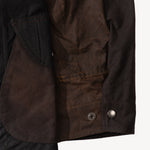 REWORK® STORMFISHER WAX JACKET - N° 004 Coats & Jackets SMALL / BROWN - BRUT Clothing US