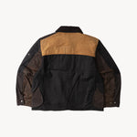 REWORK® STORMFISHER WAX JACKET - N° 004 Coats & Jackets SMALL / BROWN - BRUT Clothing US
