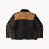 REWORK® STORMFISHER WAX JACKET - N° 004 Coats & Jackets SMALL / BROWN - BRUT Clothing US