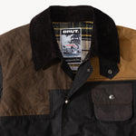 REWORK® STORMFISHER WAX JACKET - N° 005 Coats & Jackets SMALL / BROWN - BRUT Clothing US