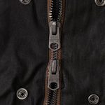 REWORK® STORMFISHER WAX JACKET - N° 005 Coats & Jackets SMALL / BROWN - BRUT Clothing US
