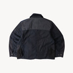 REWORK® STORMFISHER WAX JACKET - N° 007 Coats & Jackets SMALL / BLUE - BRUT Clothing US