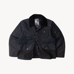 REWORK® STORMFISHER WAX JACKET - N° 008 Coats & Jackets SMALL / BLUE - BRUT Clothing US