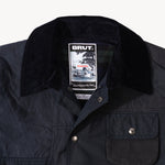 REWORK® STORMFISHER WAX JACKET - N° 008 Coats & Jackets SMALL / BLUE - BRUT Clothing US