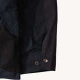REWORK® STORMFISHER WAX JACKET - N° 008 Coats & Jackets SMALL / BLUE - BRUT Clothing US