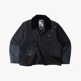 REWORK® STORMFISHER WAX JACKET - N° 009 Coats & Jackets SMALL / BLUE - BRUT Clothing US