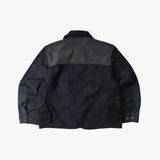 REWORK® STORMFISHER WAX JACKET - N° 009 Coats & Jackets SMALL / BLUE - BRUT Clothing US