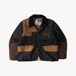REWORK® STORMFISHER WAX JACKET - N° 012 Coats & Jackets MEDIUM / BROWN - BRUT Clothing US