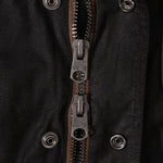 REWORK® STORMFISHER WAX JACKET - N° 012 Coats & Jackets MEDIUM / BROWN - BRUT Clothing US