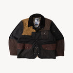 REWORK® STORMFISHER WAX JACKET - N° 013 Coats & Jackets MEDIUM / BROWN - BRUT Clothing US