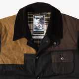 REWORK® STORMFISHER WAX JACKET - N° 013 Coats & Jackets MEDIUM / BROWN - BRUT Clothing US