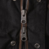 REWORK® STORMFISHER WAX JACKET - N° 013 Coats & Jackets MEDIUM / BROWN - BRUT Clothing US