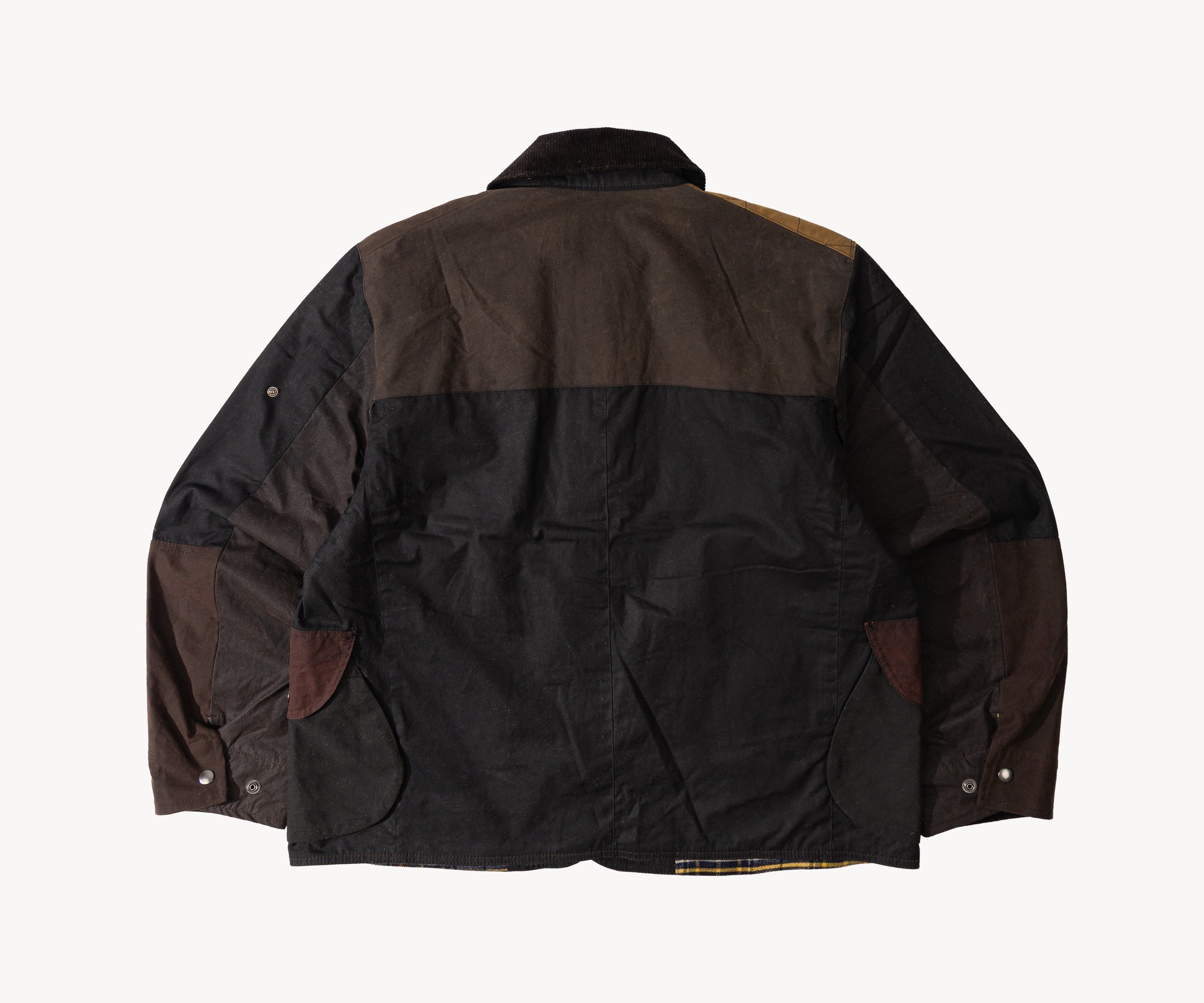 REWORK® STORMFISHER WAX JACKET - N° 013 Coats & Jackets MEDIUM / BROWN - BRUT Clothing US