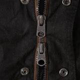 REWORK® STORMFISHER WAX JACKET - N° 014 Coats & Jackets MEDIUM / BROWN - BRUT Clothing US
