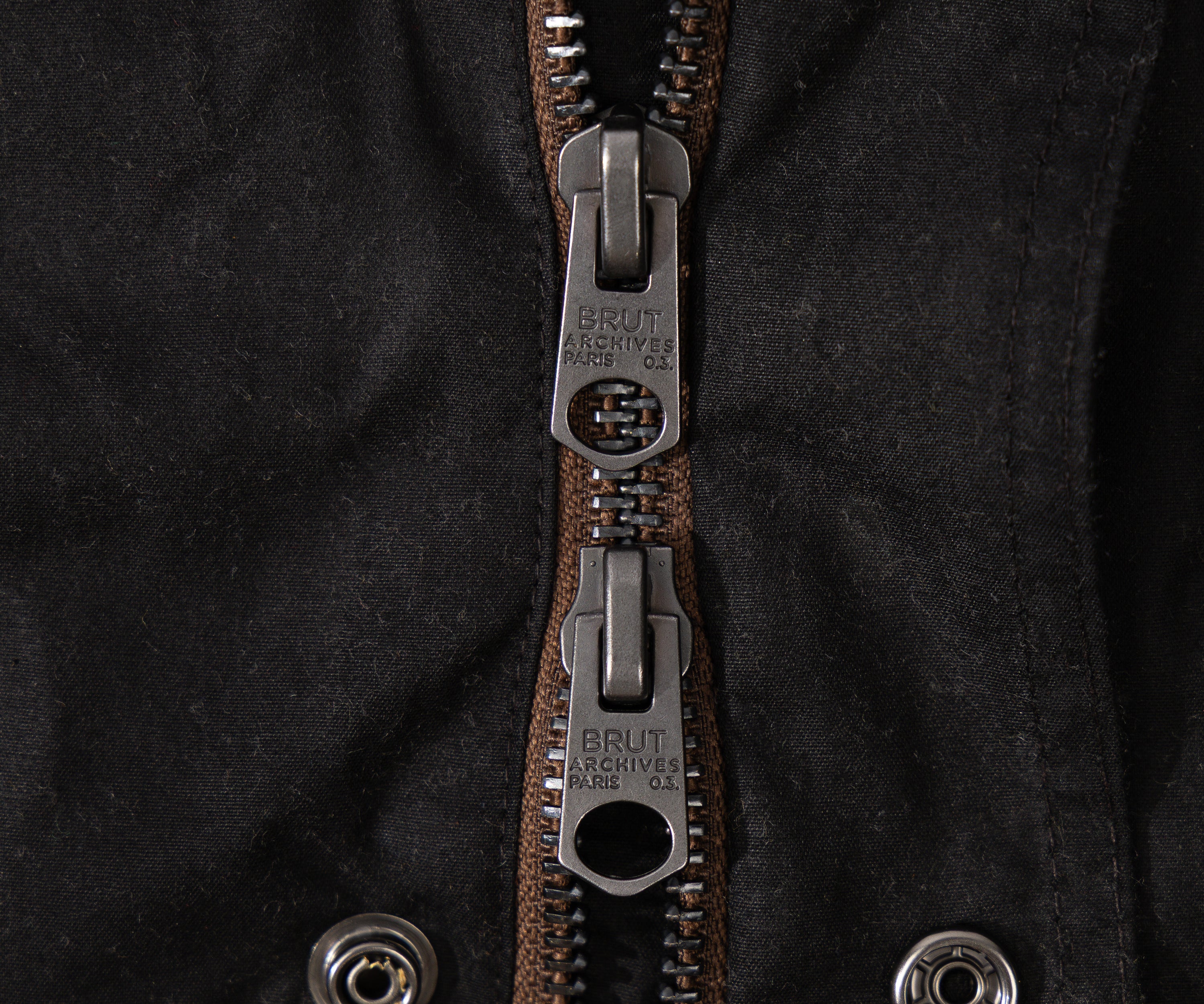 REWORK® STORMFISHER WAX JACKET - N° 014 Coats & Jackets MEDIUM / BROWN - BRUT Clothing US