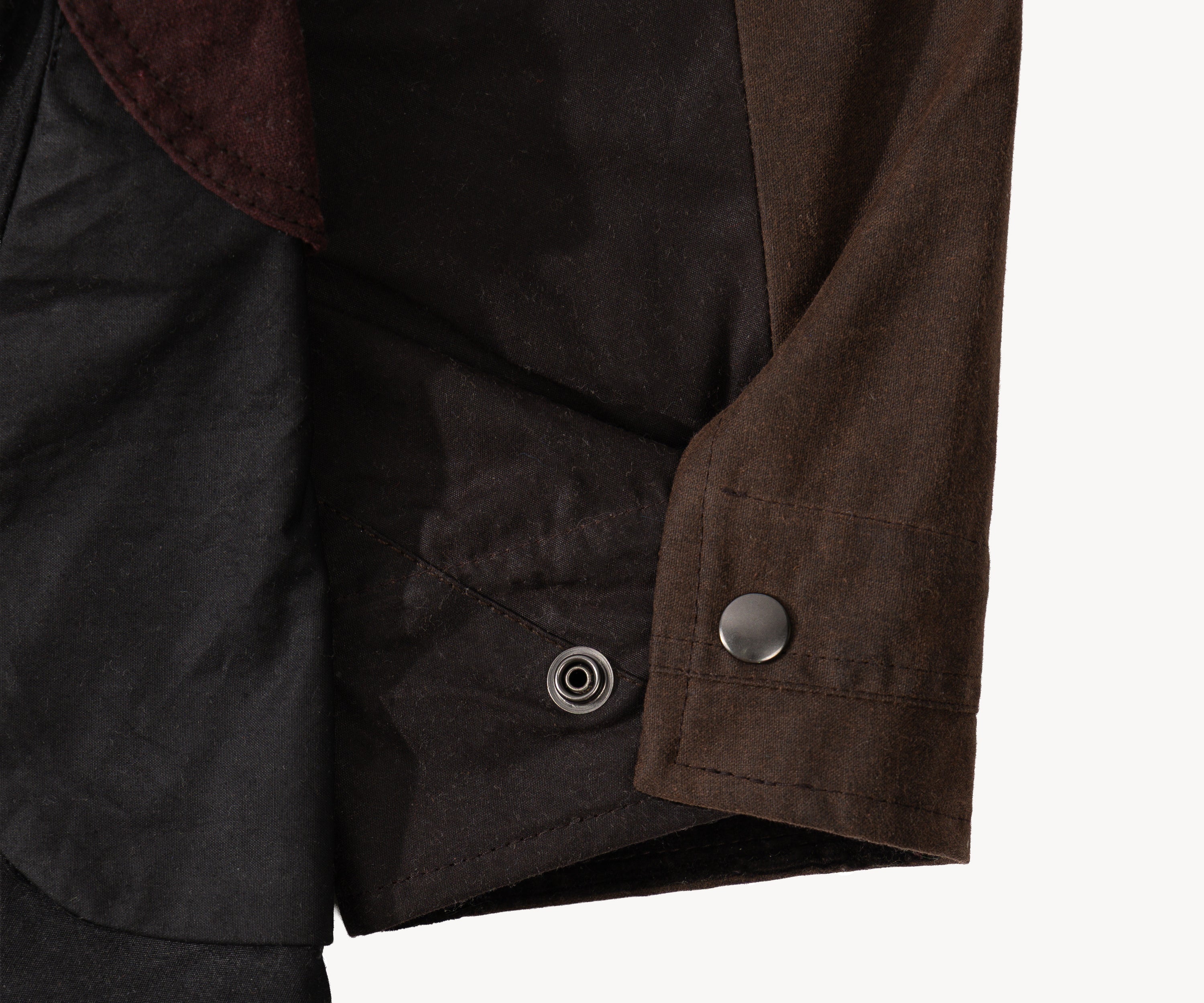 REWORK® STORMFISHER WAX JACKET - N° 014 Coats & Jackets MEDIUM / BROWN - BRUT Clothing US