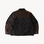 REWORK® STORMFISHER WAX JACKET - N° 014 Coats & Jackets MEDIUM / BROWN - BRUT Clothing US
