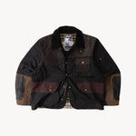 REWORK® STORMFISHER WAX JACKET - N° 015 Coats & Jackets MEDIUM / BROWN - BRUT Clothing US