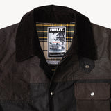 REWORK® STORMFISHER WAX JACKET - N° 015 Coats & Jackets MEDIUM / BROWN - BRUT Clothing US