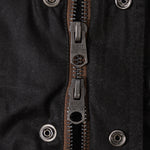 REWORK® STORMFISHER WAX JACKET - N° 015 Coats & Jackets MEDIUM / BROWN - BRUT Clothing US