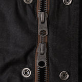 REWORK® STORMFISHER WAX JACKET - N° 015 Coats & Jackets MEDIUM / BROWN - BRUT Clothing US