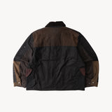 REWORK® STORMFISHER WAX JACKET - N° 015 Coats & Jackets MEDIUM / BROWN - BRUT Clothing US