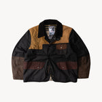 REWORK® STORMFISHER WAX JACKET - N° 016 Coats & Jackets MEDIUM / BROWN - BRUT Clothing US