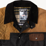 REWORK® STORMFISHER WAX JACKET - N° 016 Coats & Jackets MEDIUM / BROWN - BRUT Clothing US