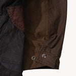 REWORK® STORMFISHER WAX JACKET - N° 016 Coats & Jackets MEDIUM / BROWN - BRUT Clothing US