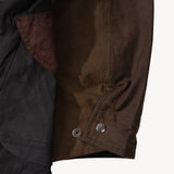 REWORK® STORMFISHER WAX JACKET - N° 016 Coats & Jackets MEDIUM / BROWN - BRUT Clothing US