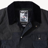 REWORK® STORMFISHER WAX JACKET - N° 019 Coats & Jackets MEDIUM / BLUE - BRUT Clothing US