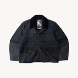 REWORK® STORMFISHER WAX JACKET - N° 020 Coats & Jackets MEDIUM / BLUE - BRUT Clothing US