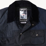 REWORK® STORMFISHER WAX JACKET - N° 020 Coats & Jackets MEDIUM / BLUE - BRUT Clothing US