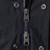 REWORK® STORMFISHER WAX JACKET - N° 020 Coats & Jackets MEDIUM / BLUE - BRUT Clothing US