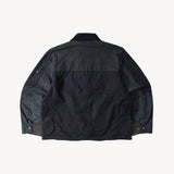 REWORK® STORMFISHER WAX JACKET - N° 020 Coats & Jackets MEDIUM / BLUE - BRUT Clothing US