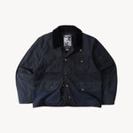 REWORK® STORMFISHER WAX JACKET - N° 021 Coats & Jackets MEDIUM / BLUE - BRUT Clothing US