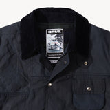 REWORK® STORMFISHER WAX JACKET - N° 021 Coats & Jackets MEDIUM / BLUE - BRUT Clothing US